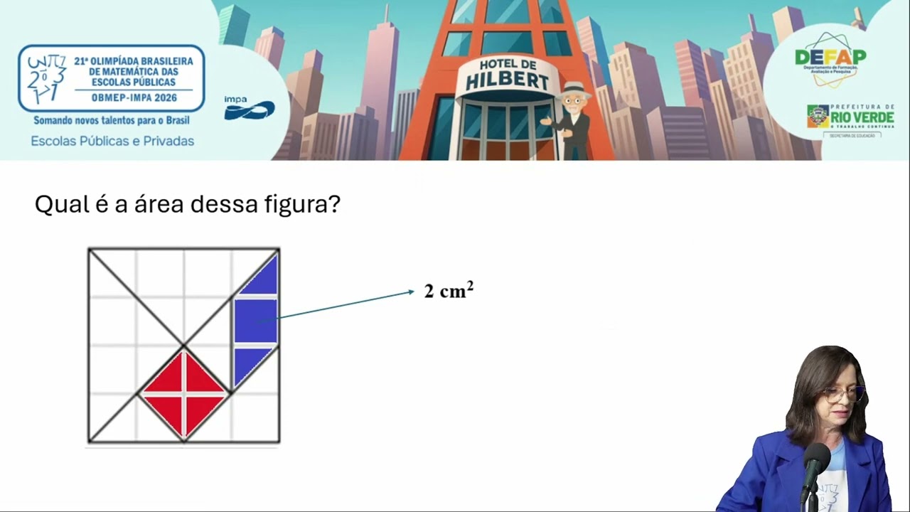 Questão OBMEP 2025 - Nível 01 - Tangram