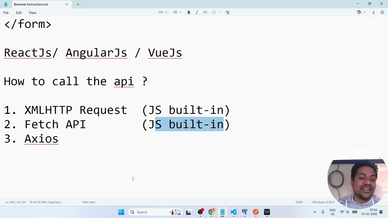 Lecture 19 - Create a Register UI and intigrating with API Part 2 Done