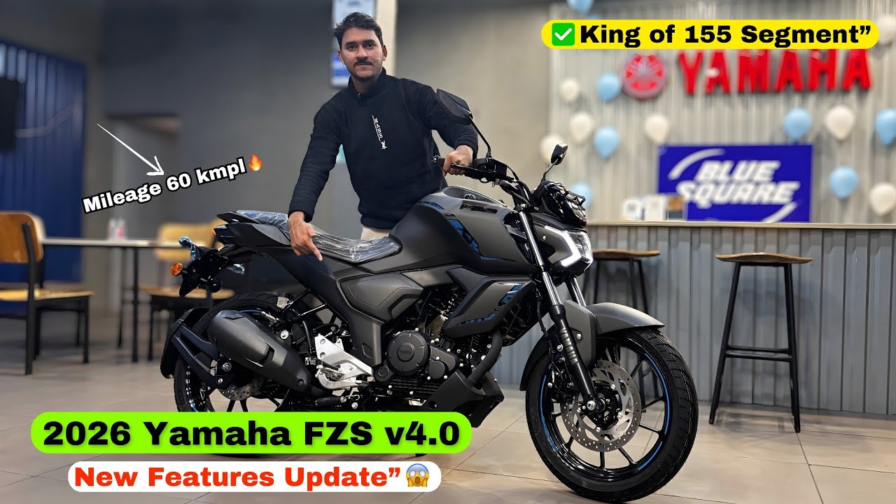 New Yamaha FZS Hybrid Review 2026 |🔥New Yamaha FZS fi Hybrid - Mileage, Features, On road price??