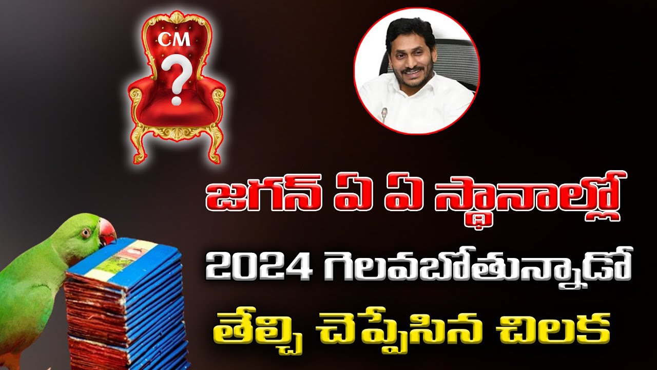 Parrot Astrology Prediction On 2024 AP CM | Chilaka Jyotsyam On CM YS Jagan
