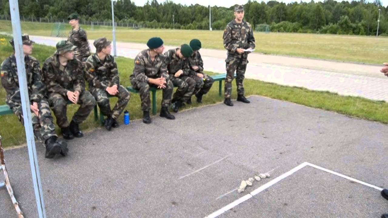 III pakopos j  šaulių stovykla Medininkų pasieniečių mokykloje 2015