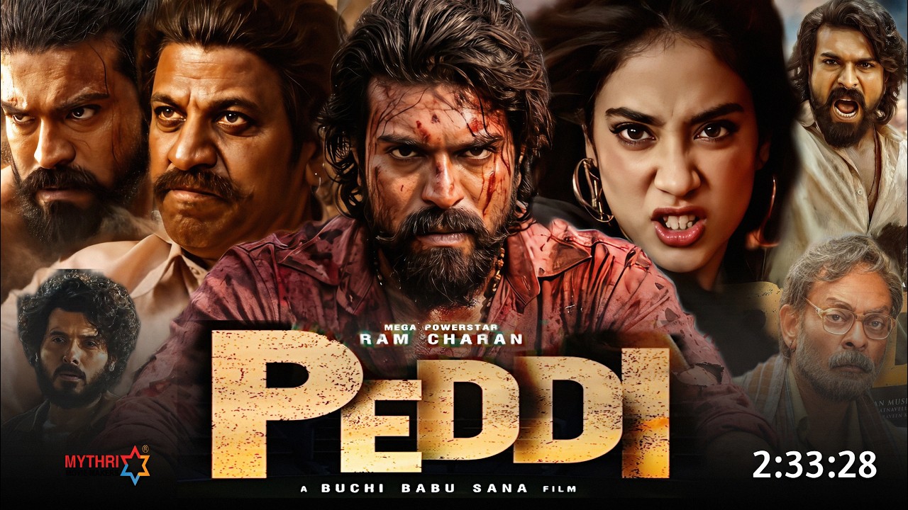 Peddi Full Movie Hindi Dubbed 2026 Collection | Ram Charan New Movie | Janhvi Kapoor | New Movie