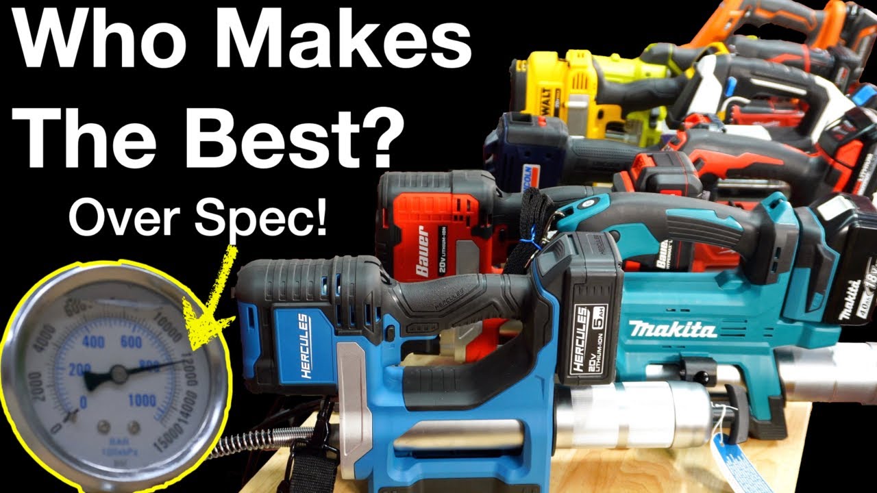Best Cordless Grease Gun Tested