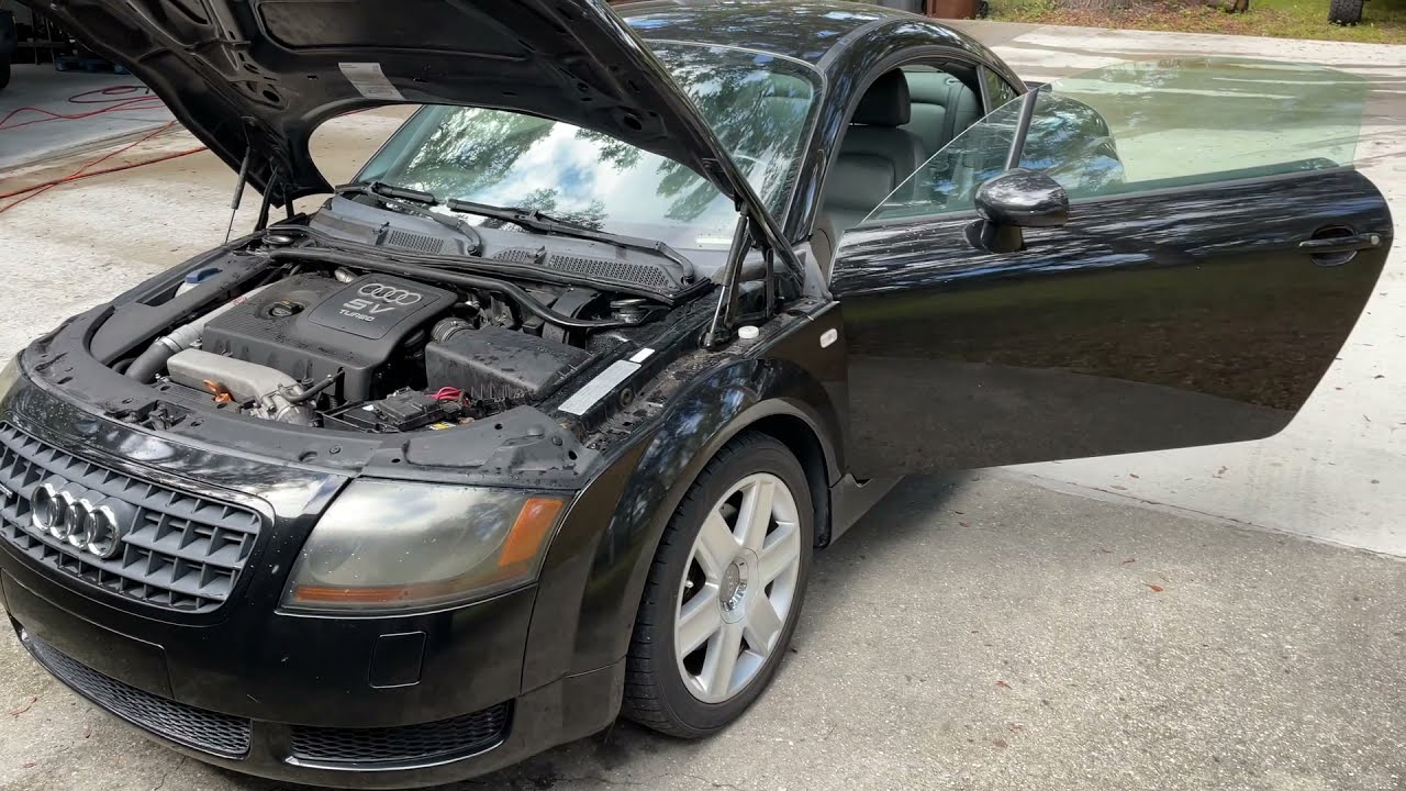 Audi TT 1.8T MK1 coupe turbo 6 speed, coolant leak, overheating, thermostat ? Fix Operation Autobahn