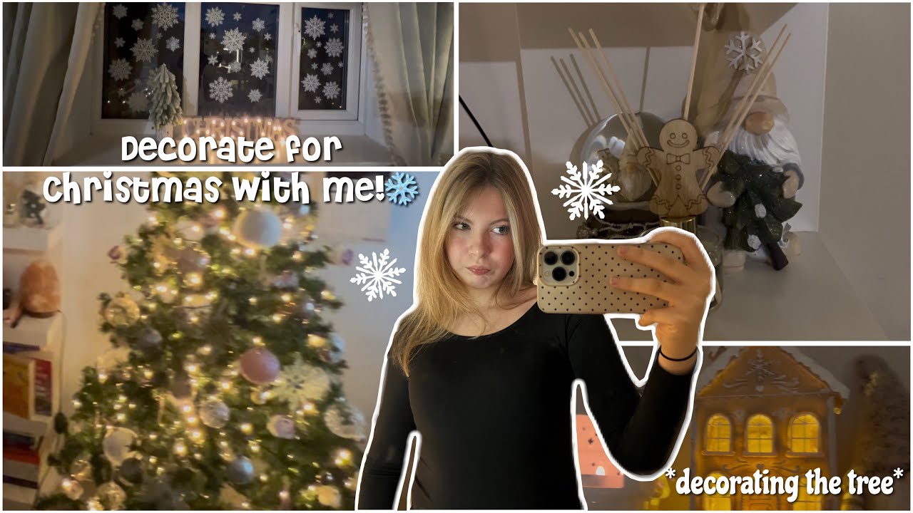 Decorate for Christmas with me!!❄️(2025)