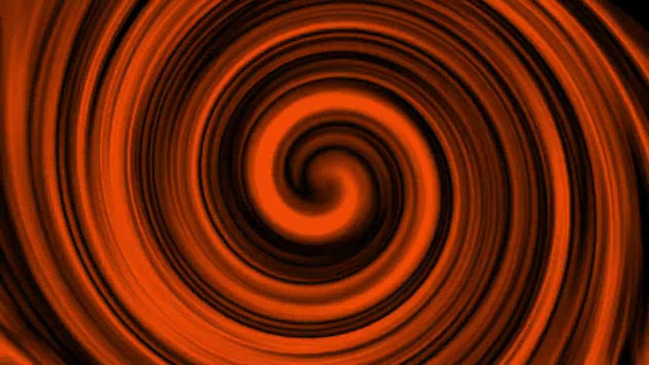 Black and Orange Spiral Vortex Gradient Background. Please Like&Share♥♥♥VideoHub