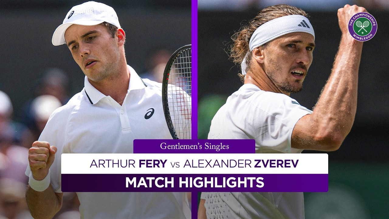 COMMANDING performance 🤯 | Arthur Fery vs Alexander Zverev | Semi-Final Highlights | Wimbledon 2026