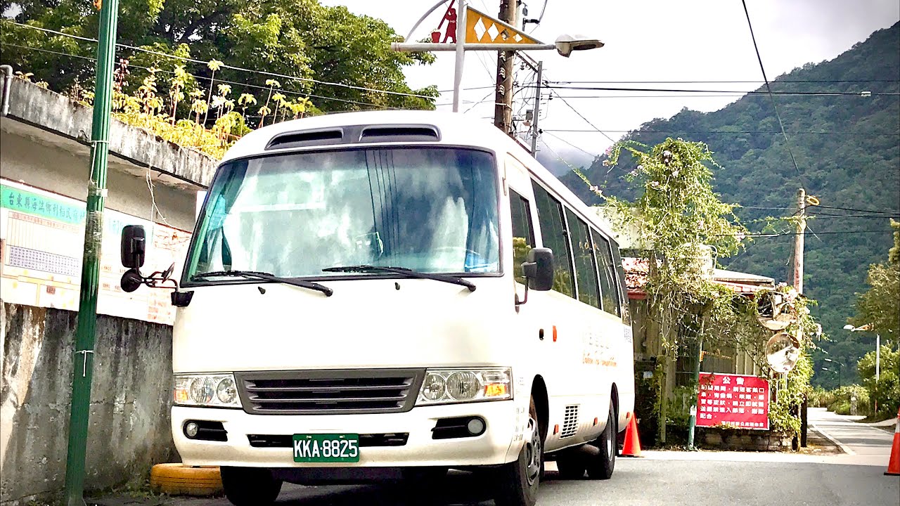 東台灣客運8178前方路程景（利稻部落—關山）