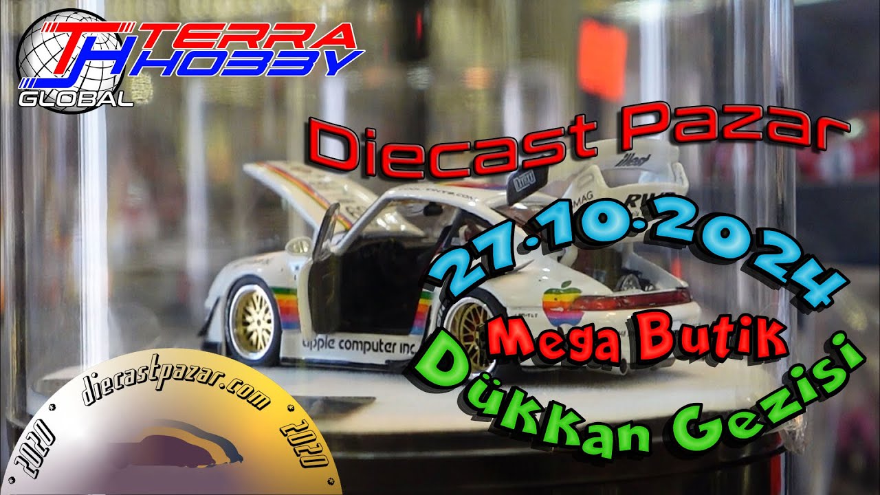 Diecast Pazar Mega Butik Dükkan Açılış Gezisi ve Yeni Ürünler. #diecast #164diecasts #automobile