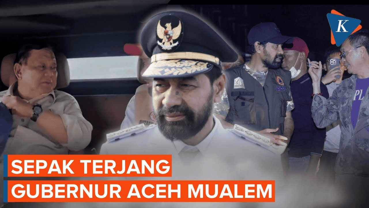 Rekam Jejak Gubernur Mualem, Eks Panglima Tempur GAM Kini Dekat dengan Prabowo