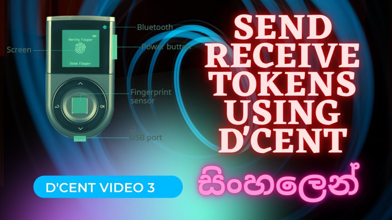 D'CENT Crypto Wallet Send Receive Coins #FxMariner#