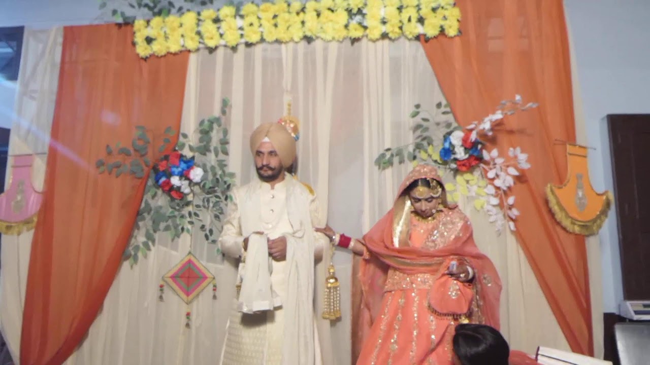 GAGANDEEP WEDS RAJWINDER LIVE BY  GORA STUDIO