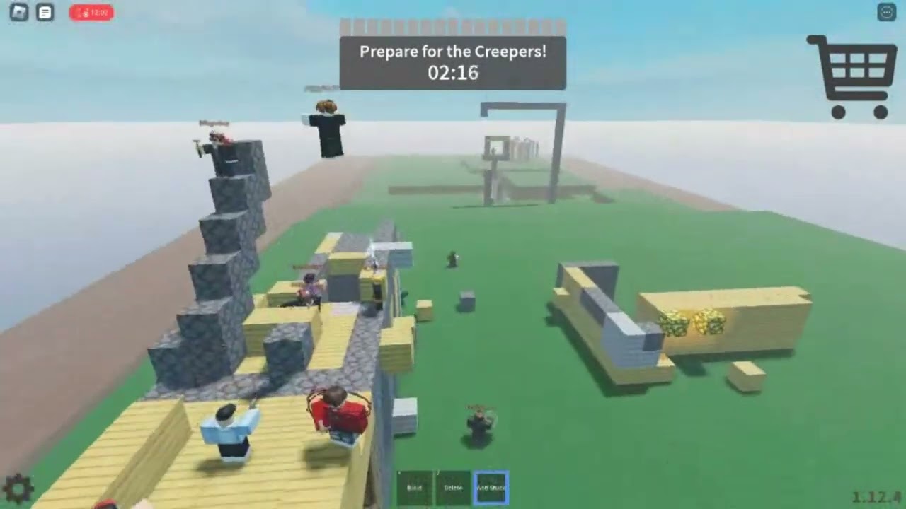 Base Defense! Creeper Chaos