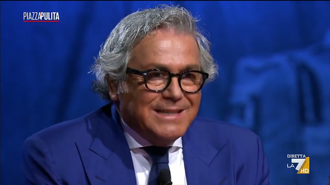 Corrado Formigli intervista l'ex capo contro del controspionaggio italiano Marco Mancini,