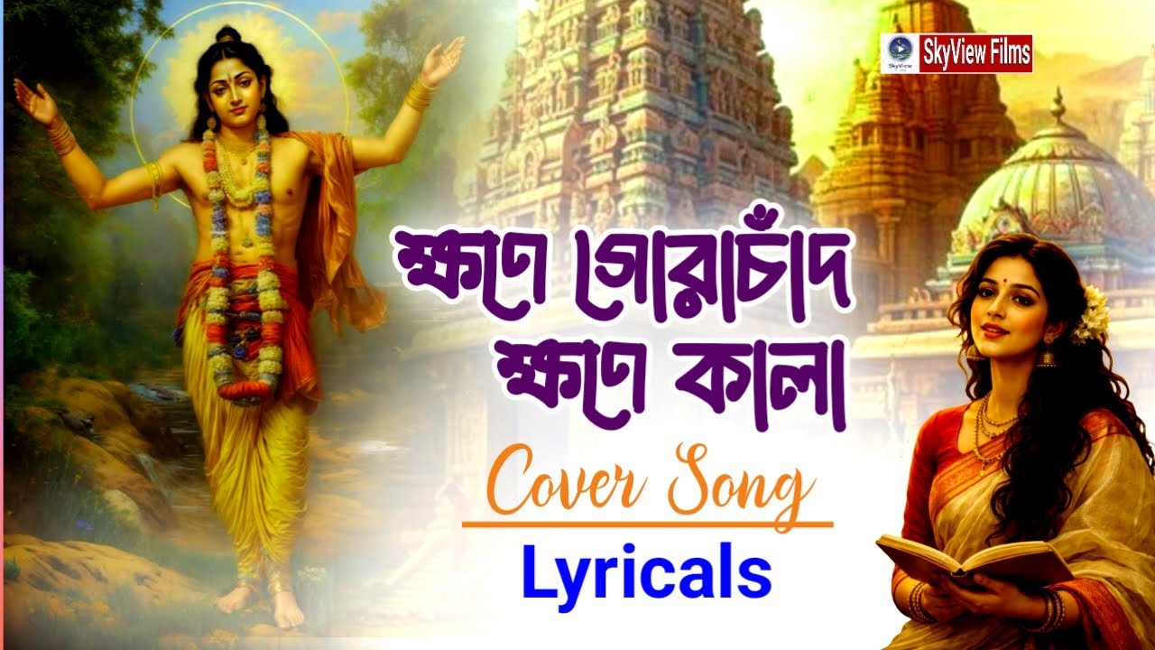 Khawne Gorachand Khawne Kaalaa||ক্ষণে গোরাচাঁদ ক্ষণে কালা||Lyrical Viral Cover Song 26 #SkyViewFilms