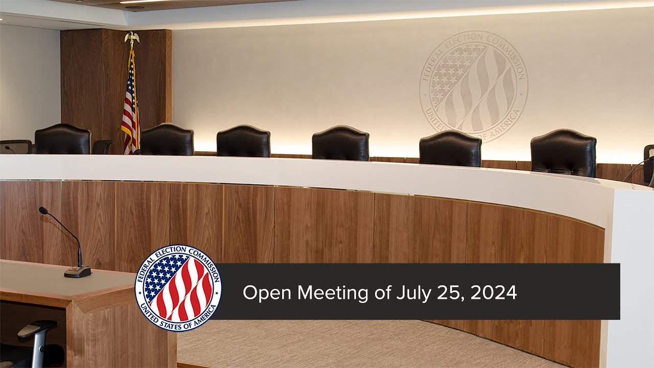 Open Meeting on July 25, 2024