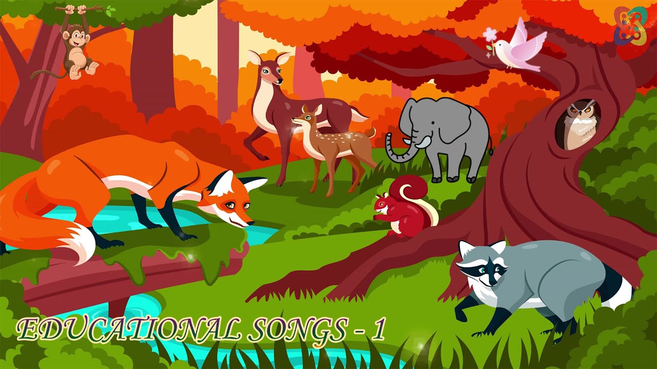 EDUCATIONAL SONGS 1 🐦🌸🌞| 🎶 Educational and Fun Baby and Children's Songs 🎶 | 👶BİKA BABY & KİDS 👶