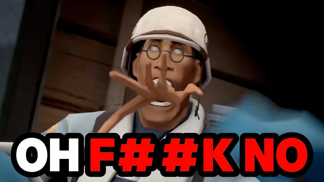 Нуб в TF2 реагирует на аналоговый ужас от Serverblight (это феноменально, братан 😭🙏)