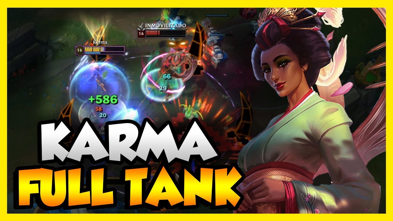 PRUEBO EL NUEVO ITEM CON KARMA FULL TANQUE EN LA TOP | LEAGUE OF LEGENDS.