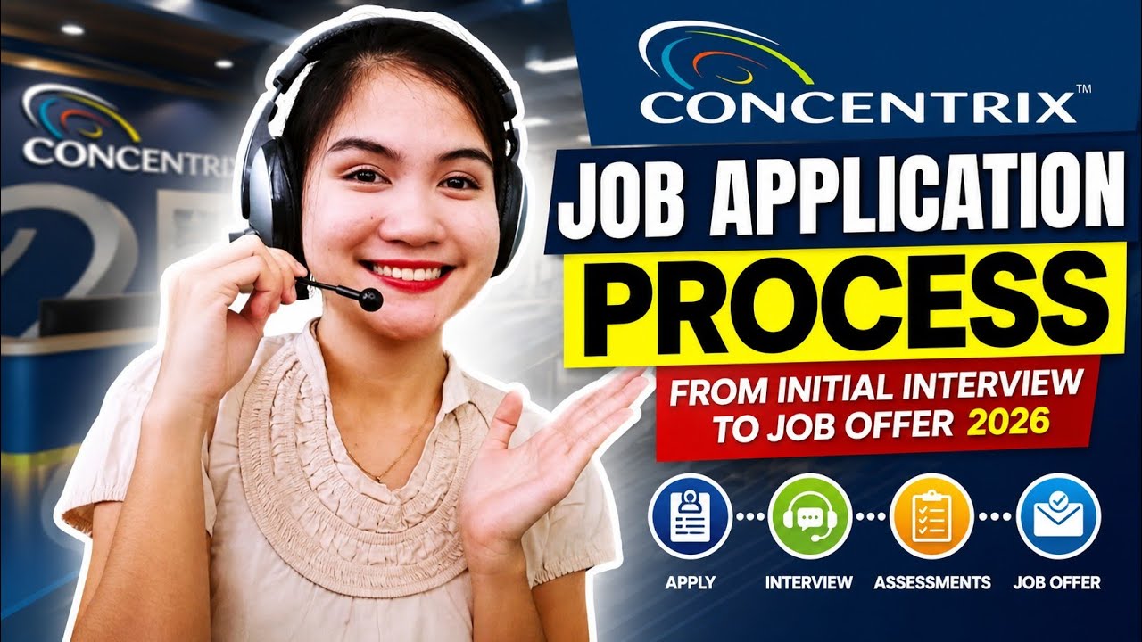 CONCENTRIX JOB APPLICATION PROCESS FROM INITIAL INTERVIEW TO JOB OFFER 2026 | NAYUMI CEE 🎉