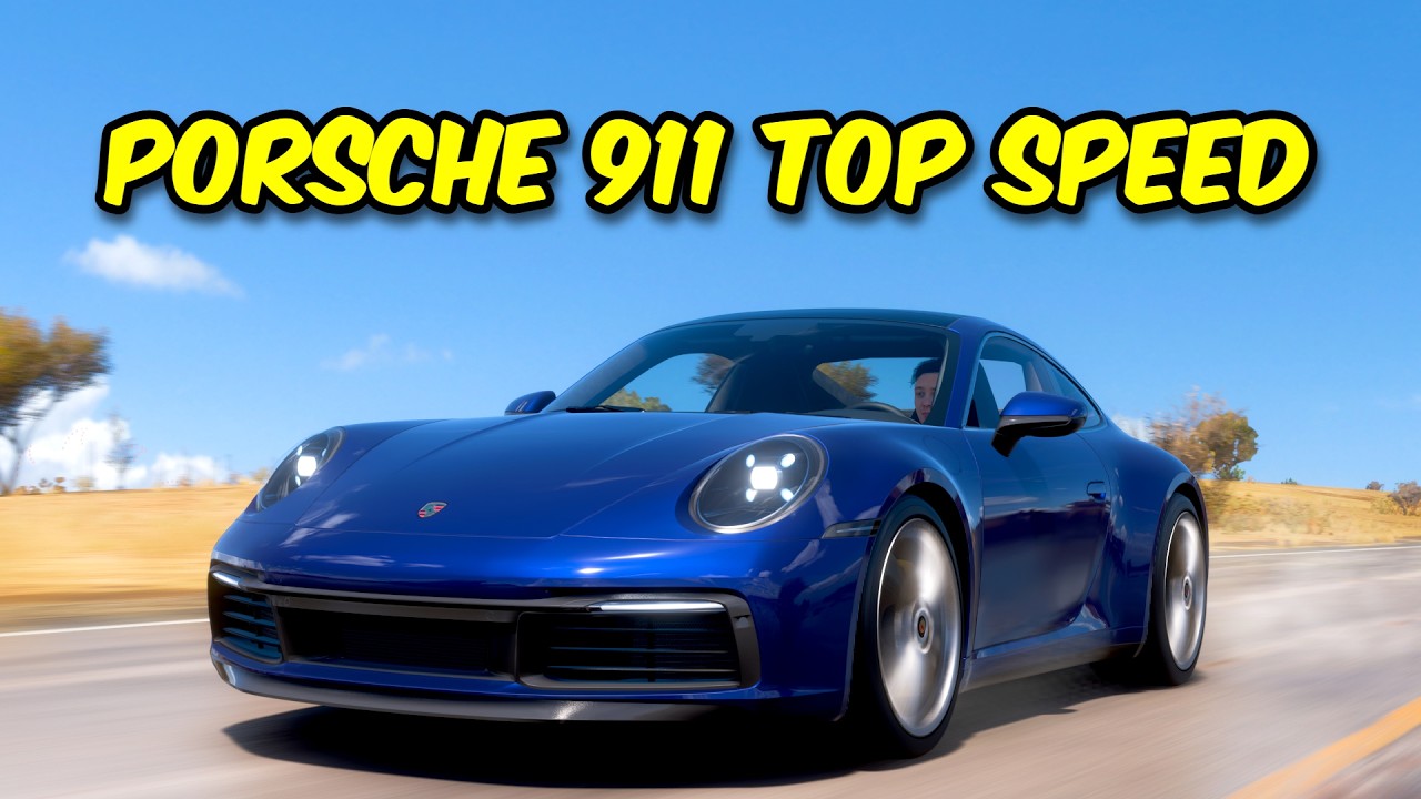 Most Fastest Porsche 911 Carrera S in Forza Horizon 5