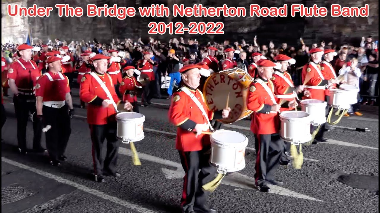 Under The Bridge with The Netheron Road Flute Band