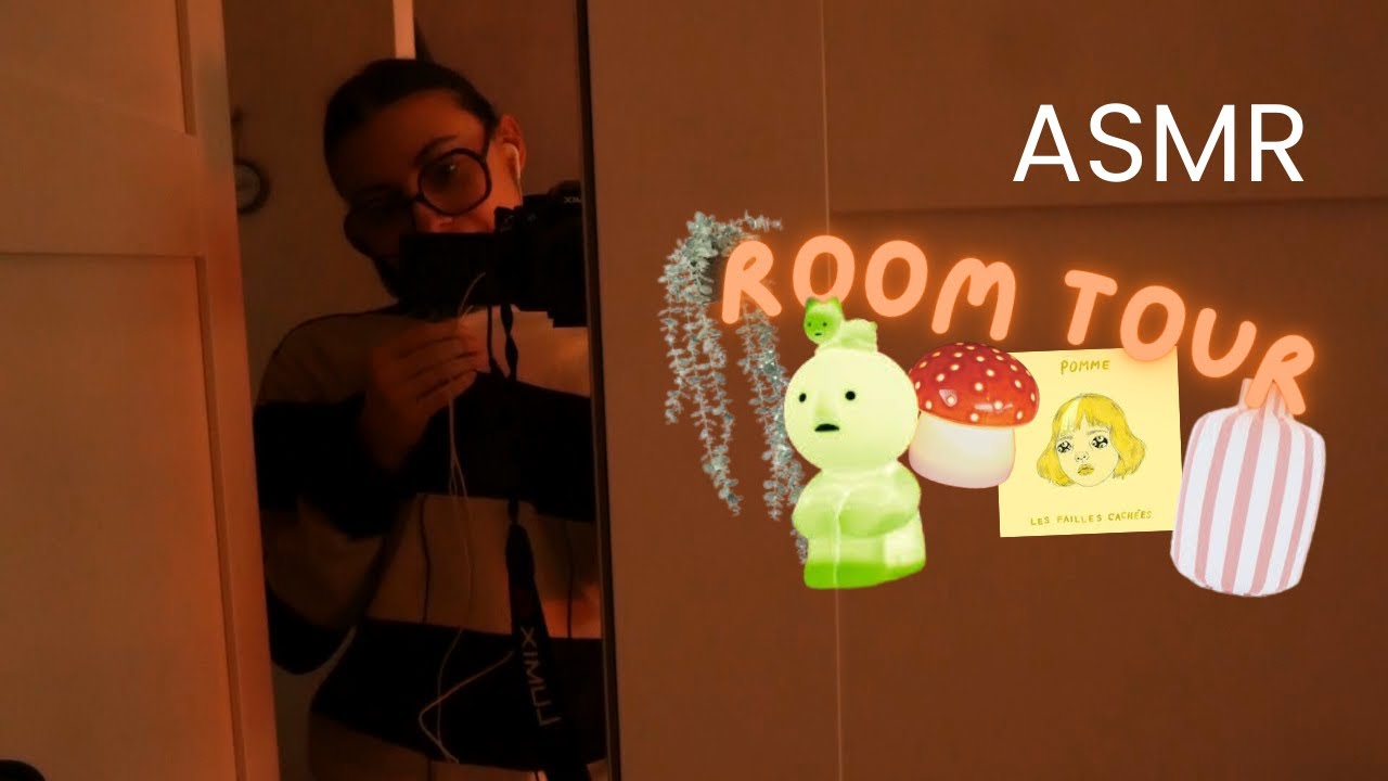 ASMR ☆ Room tour 🛏️