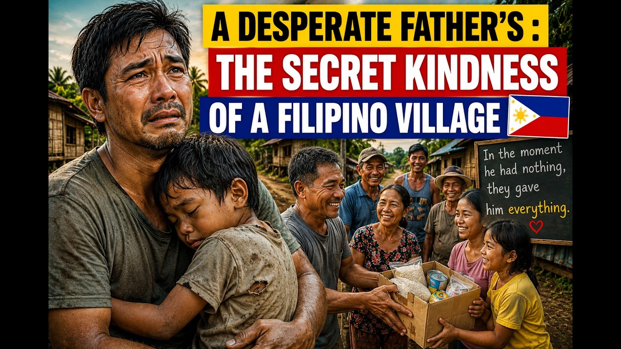 Отчаянная мольба отца: тайная доброта филиппинской деревни 🇵🇭