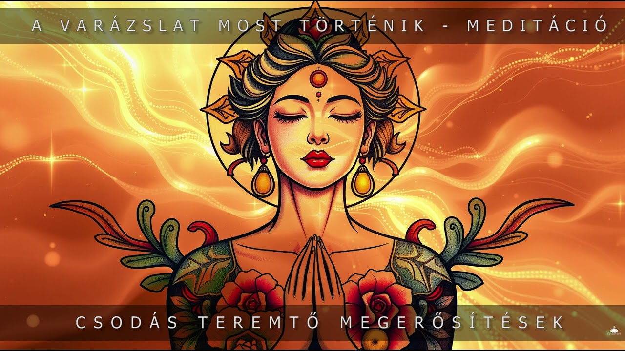 A varázslat most történik - Csodás teremtő megerősítések - Vezetett meditáció