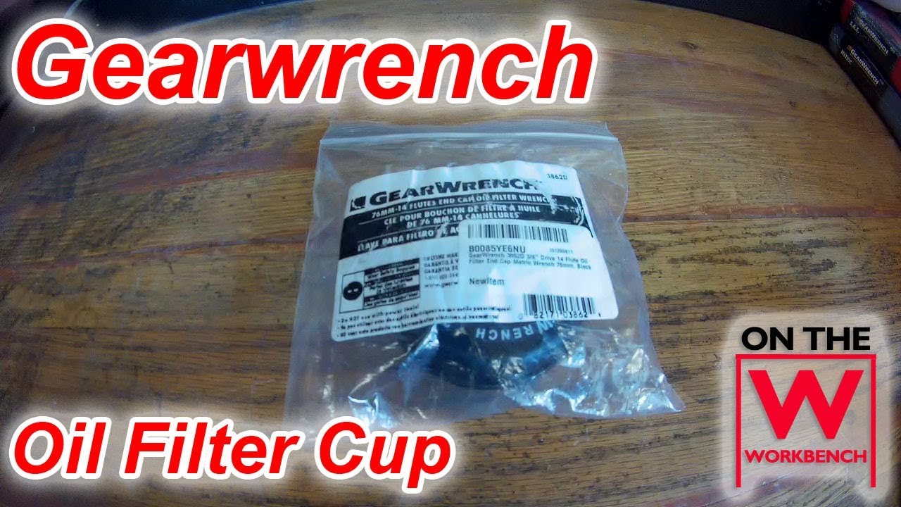 Made in USA: Gearwrench Oil Filter Cup