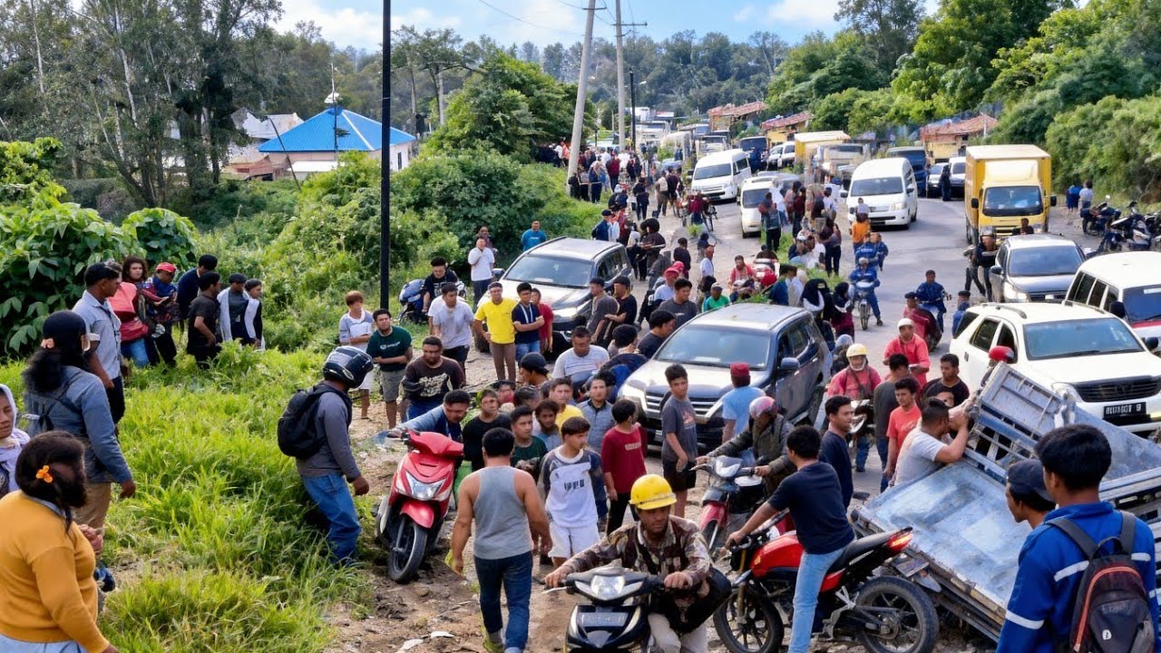 INILAH YANG TERJADI !!! Setelah Truk Jumping Di Tanjakan Batu Jomba