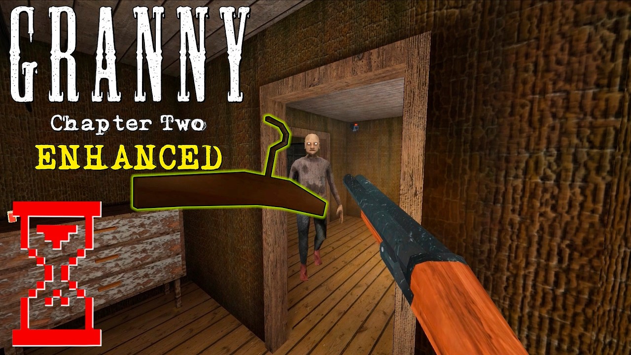 Деда спасла Вешалка: Подземелье | Granny 2 Enhanced