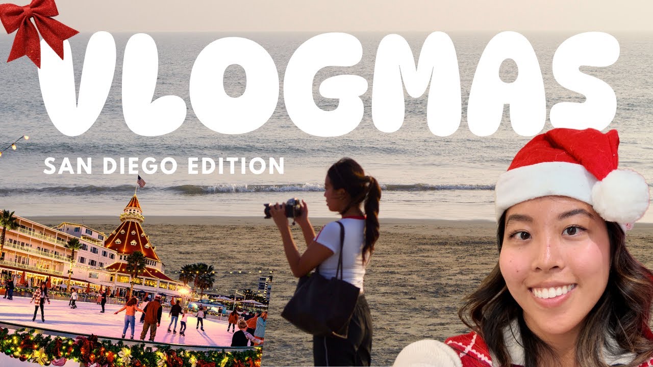 VLOGMAS в Сан-Диего 🎄 || Отель Coronado, праздничная вечеринка и подарки!