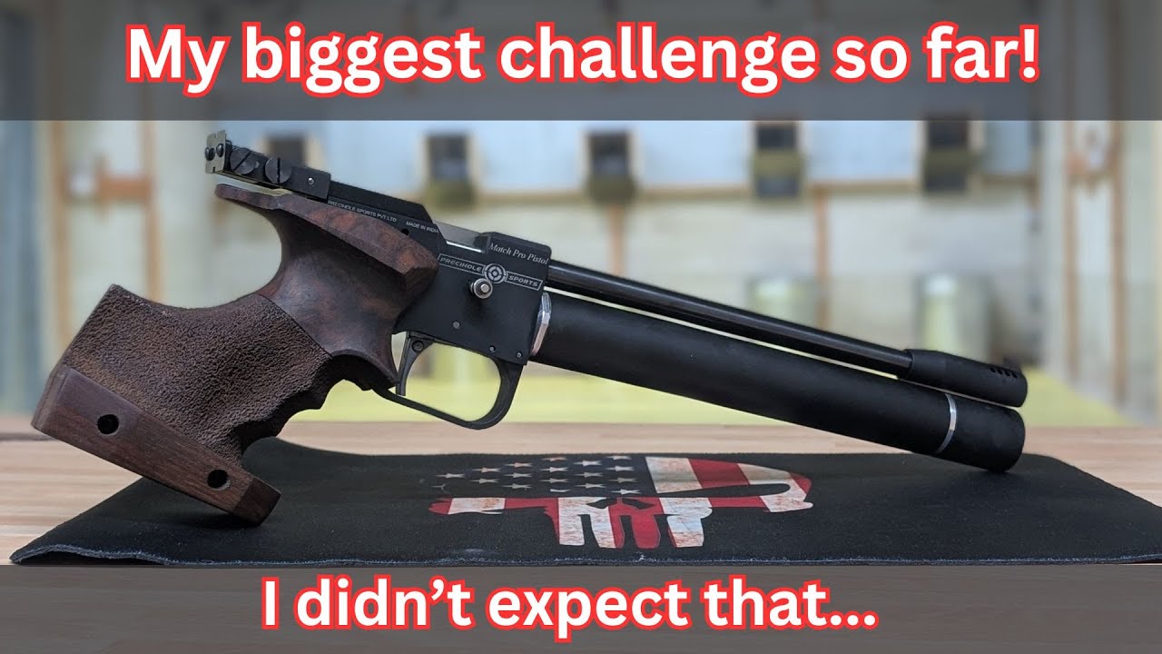 Target match air pistol.. How hard can it really be?