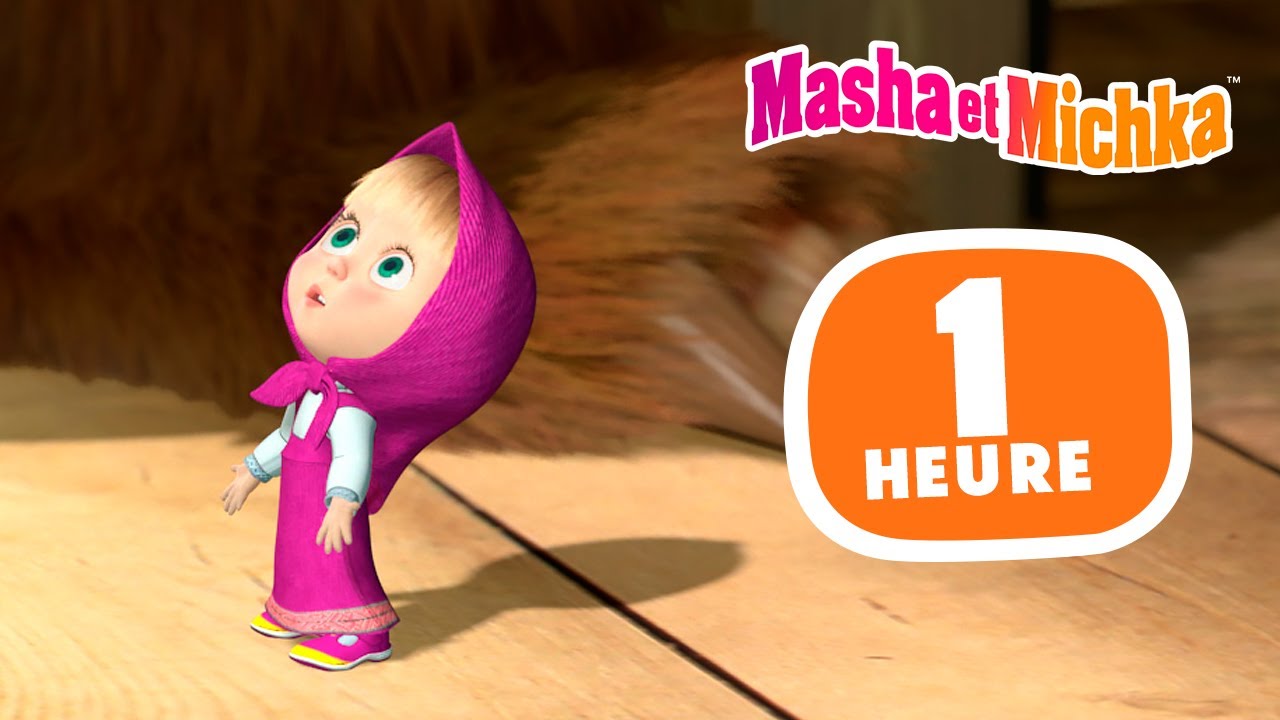 Masha et Michka 🌞 Kit de vitamines 🍎 1 heure 🌟 Collection d'épisodes