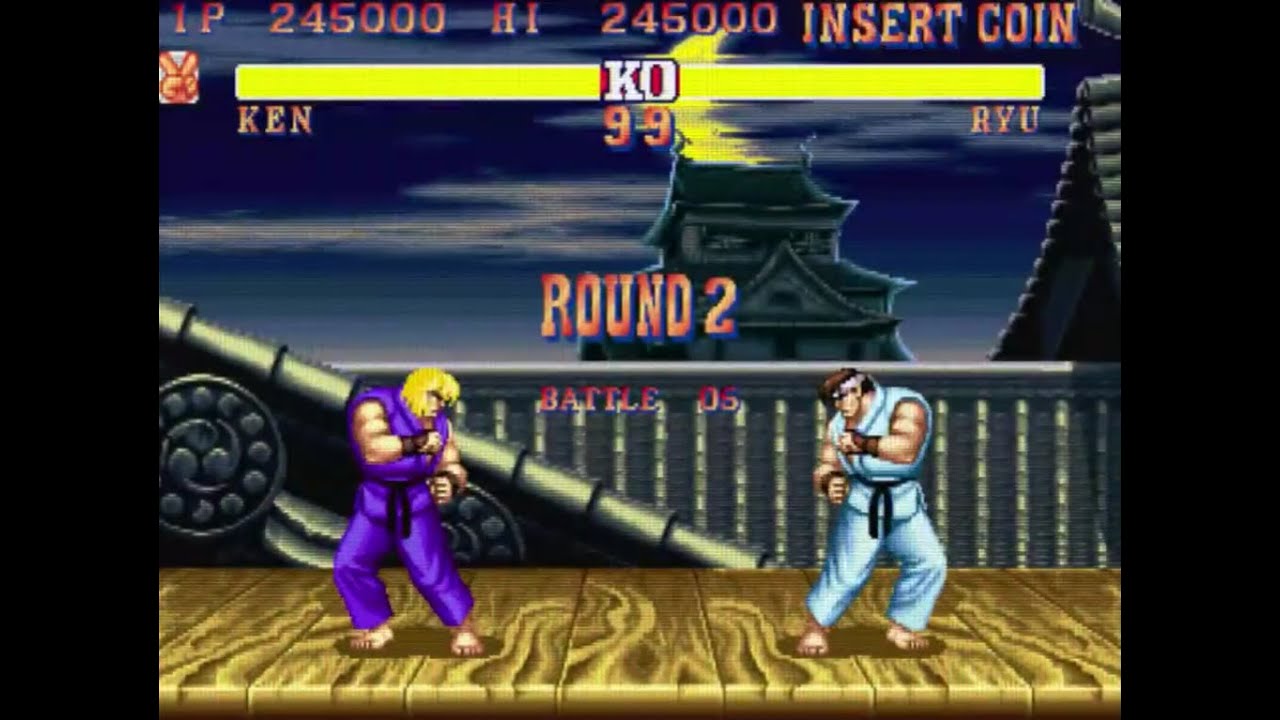 Street Fighter II Turbo, Arcade and SNES versions *Japanese*