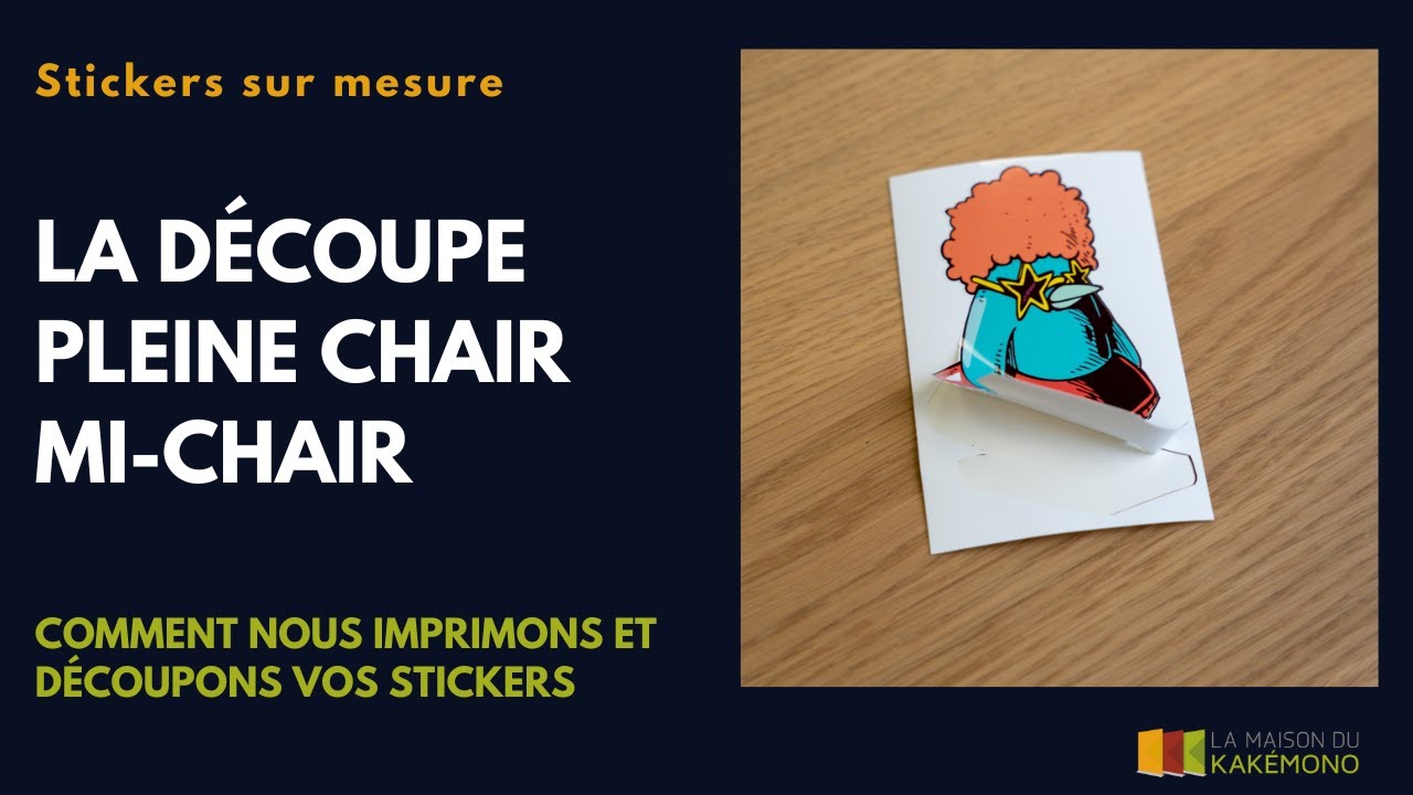Tuto découpe pleine chair - mi chair