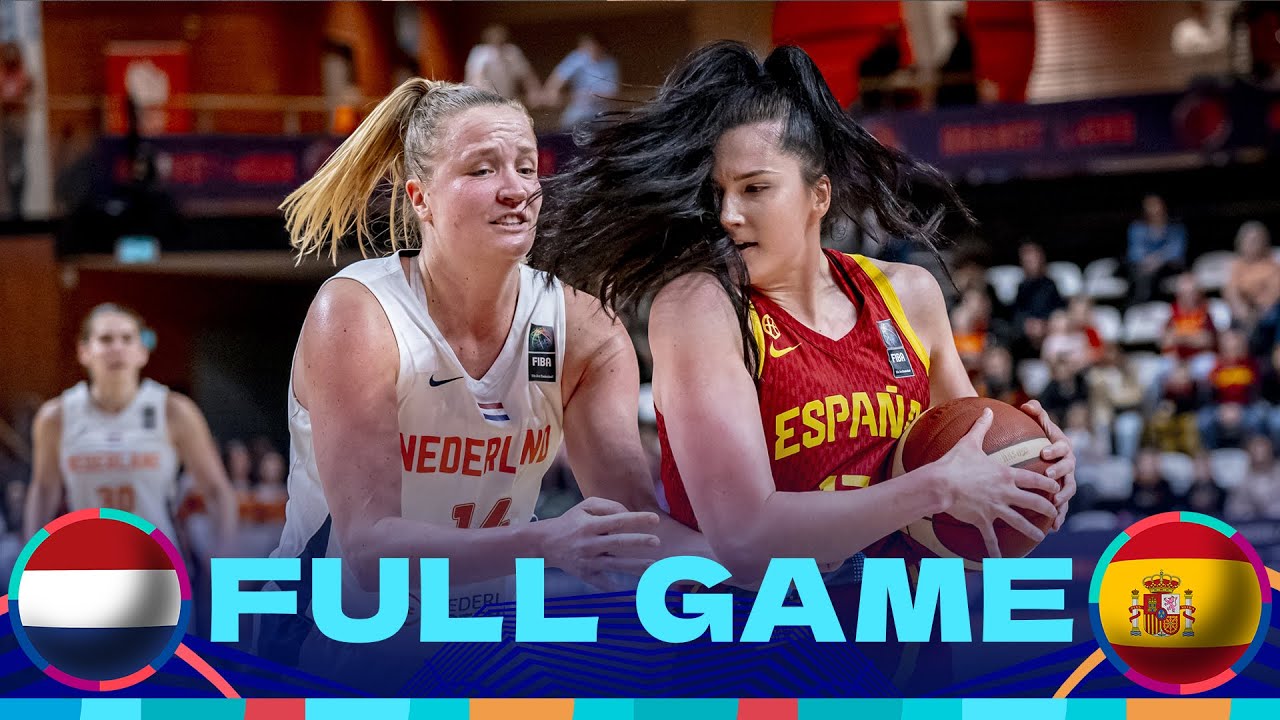 Netherlands v Spain | Full Basketball Game | FIBA Women's EuroBasket 2025 Qualifiers