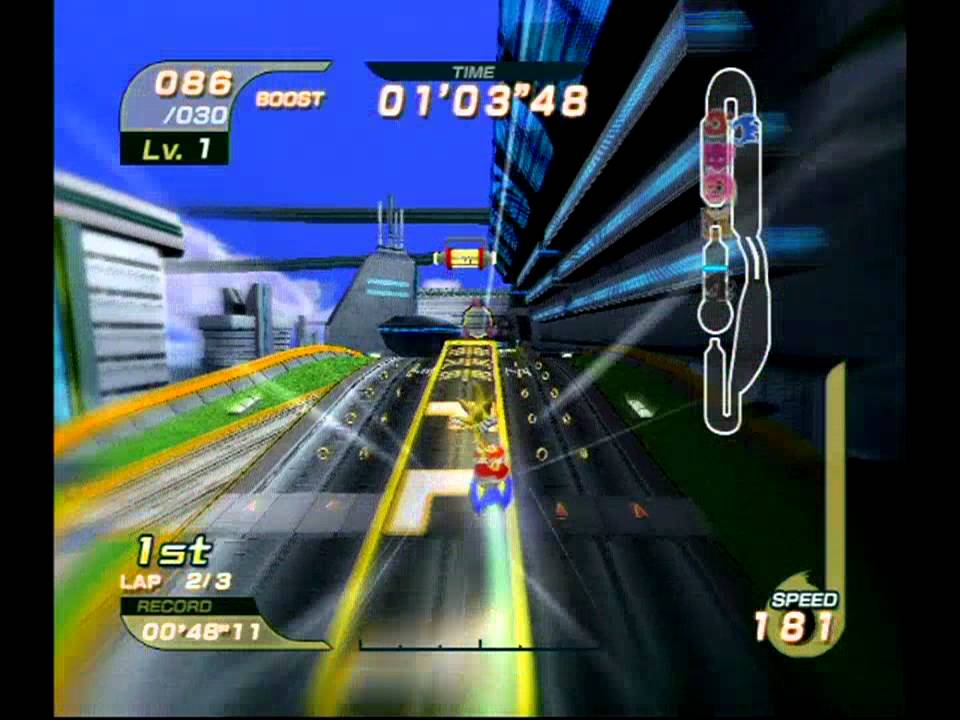 Super Sonic Riders (GC) Metal City