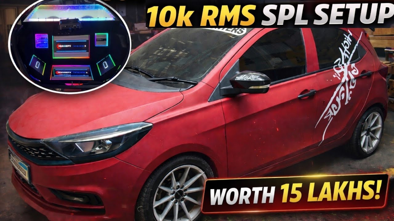 LOUDEST TIAGO IN COUNTRY🇮🇳!!SHCA Dual 3500Rms Subwoofers 🔊!!Setup Worth 15 Lakhs💰