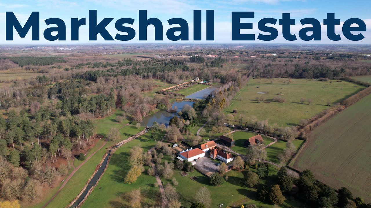 Markshall Estate parkrun #65 [4K Aerial]