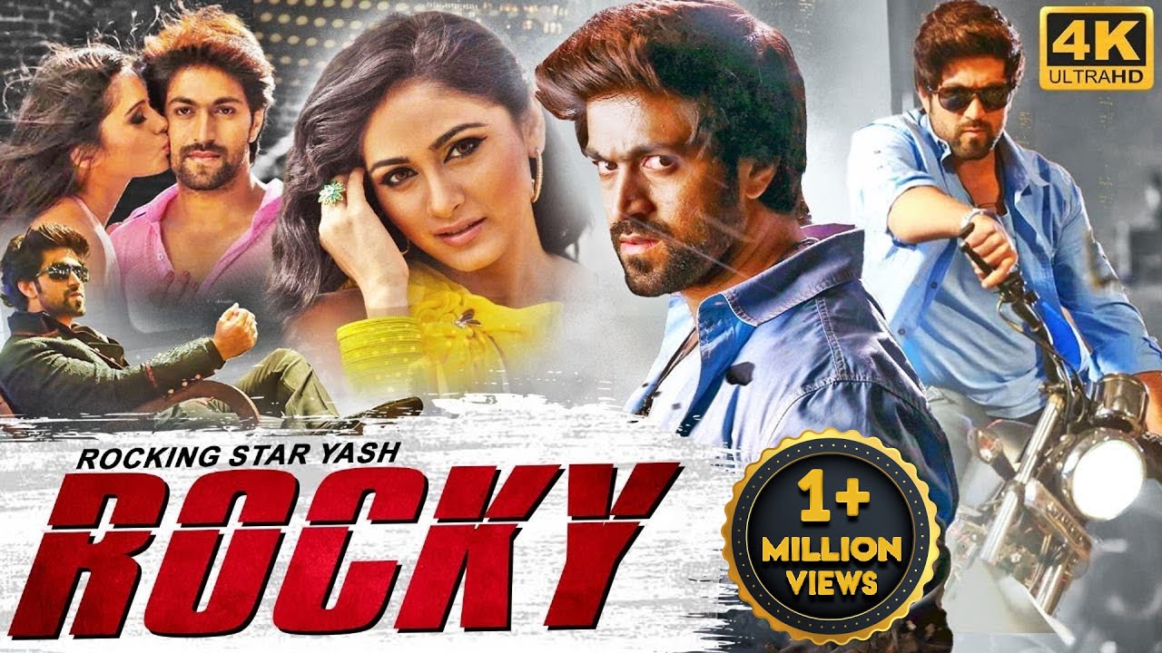 Rocking Star Yash's ROCKY (4k) Full Hindi Dubbed Action Romantic Movie | Bianca Desai | South Movie