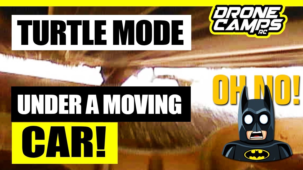 TURTLE MODE under a MOVING CAR! - LDARC Tiny R7 75mm Drone - Honest Review