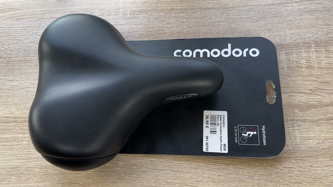 Selle royal Comodore Sattel - Der Fahrradsattel für eine Aufrechte Sitzposition Unboxing & Anleitung