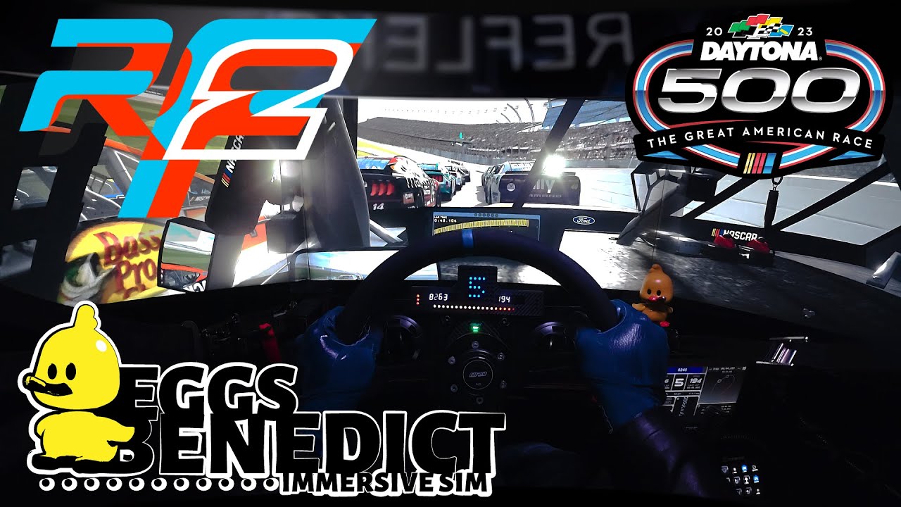 Nascar 2023 in Daytona | rFactor 2 | Immersive Sim