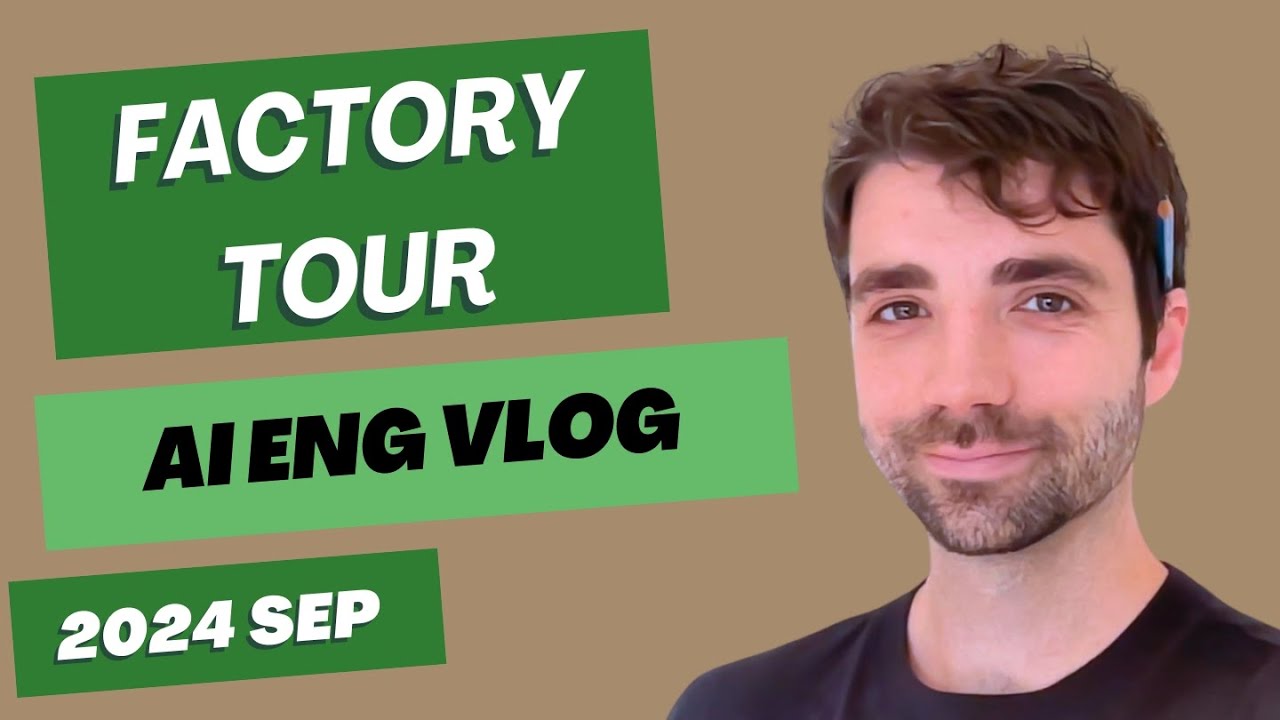 My AI Engineering Career Change Vlog | Week 10: Factory Visit!