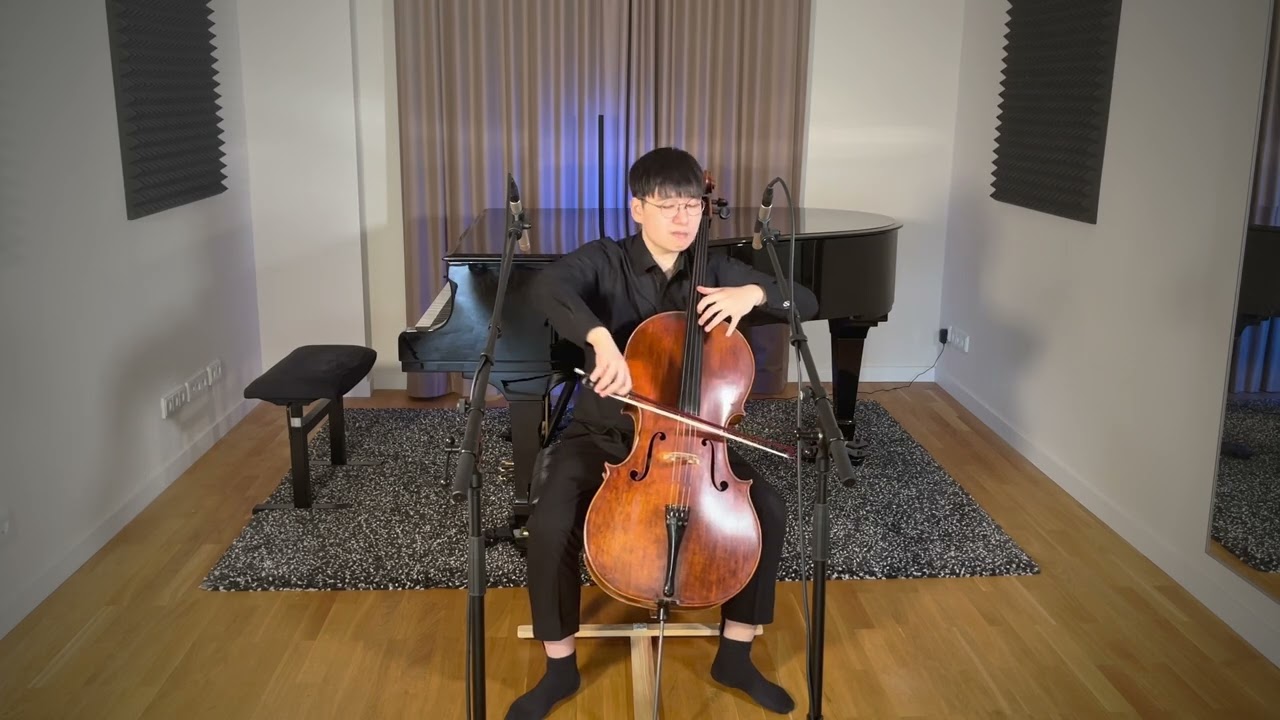 Bach Suite für Cello Solo Nr.6 D-Dur BWV 1012 Präludium, Allemande Jun Jae Jeong