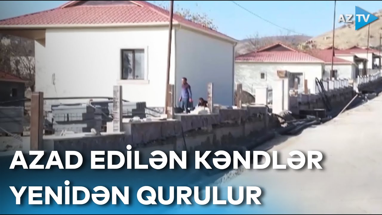 Talış kəndində quruculuq işləri aparılır - BİRBAŞA BAĞLANTI