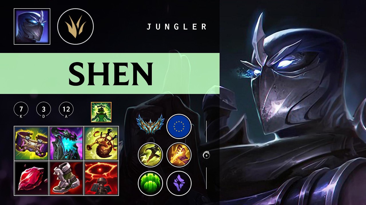 Shen Jungle vs Xin Zhao - EUW Challenger Patch 26.04