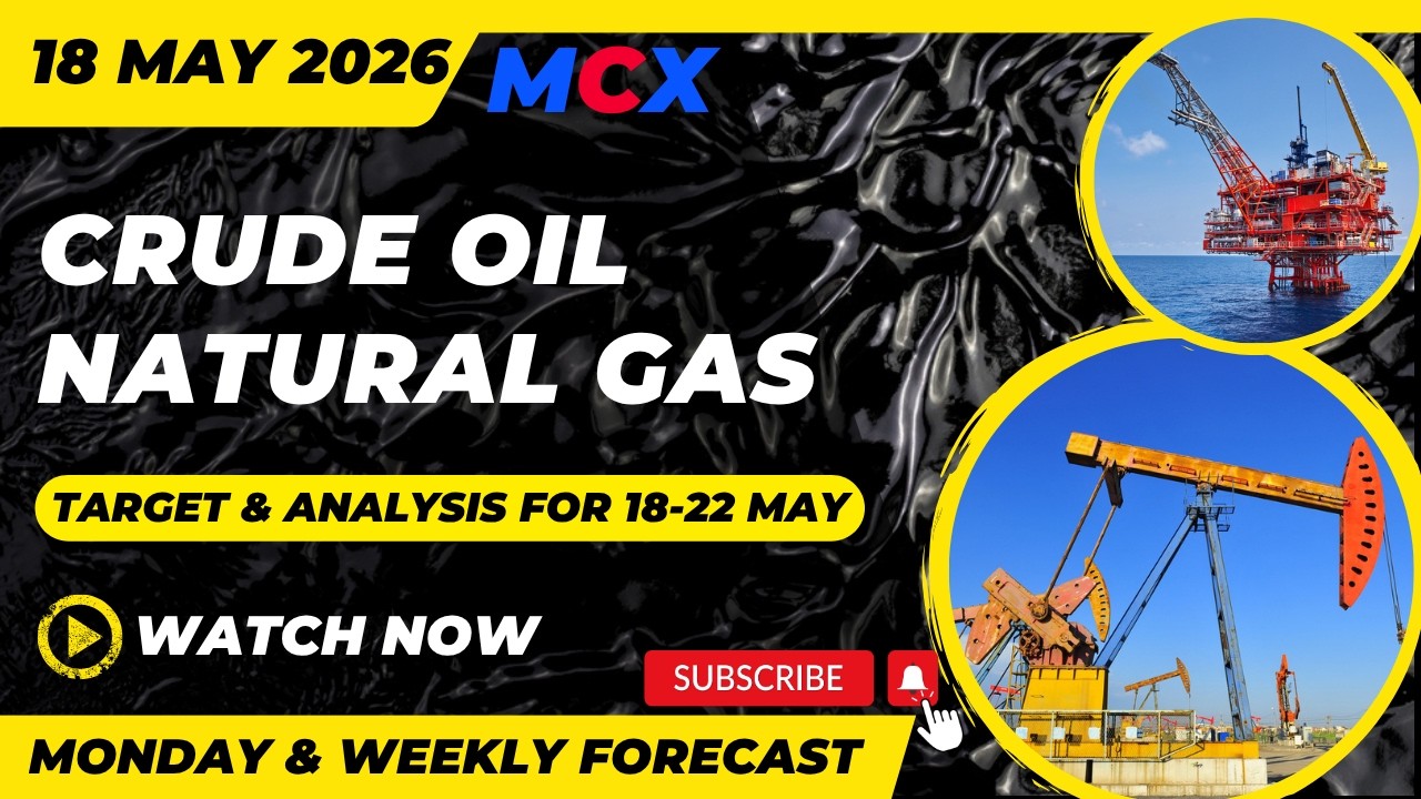 MCX Crude Oil & NG Analysis | Will Oil Hit ₹10,000 Next Week?